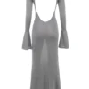 Sancha Steel Metallic Maxikjoler