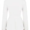 Sariah Ivory Contour Tailored Blazere