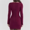 Selene Berry Bodycon minikjole