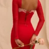 Seraphina Scarlet korsetterkjole