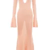 Sereia Sorbet Metallic Knit Maxi Kjoler