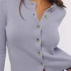 Signature Bluebell kashmir + merinoull-Cardigan
