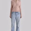 Signature Peach kashmir + merinoull-Cardigan