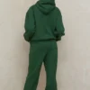 Sky Green joggebukser med fleece på baksiden