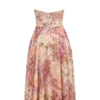 Solada Paisley Patchwork Print Georgette Halter Sommerkjoler