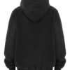 Storm Ink bomullsfleece-hettegenser med glidelås