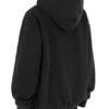 Storm Ink bomullsfleece-hettegenser med glidelås