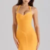 Supermodel Orange Sherbet Mini Bandage Kjoler