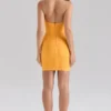 Supermodel Orange Sherbet Mini Bandage Kjoler