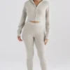 Sydney Opal ribbestrikkede leggings