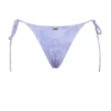 Tahiti Lavender Paisley Tie Side Bikinier
