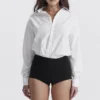 Tahni svarte shorts med høy midje