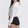 Tahni svarte shorts med høy midje
