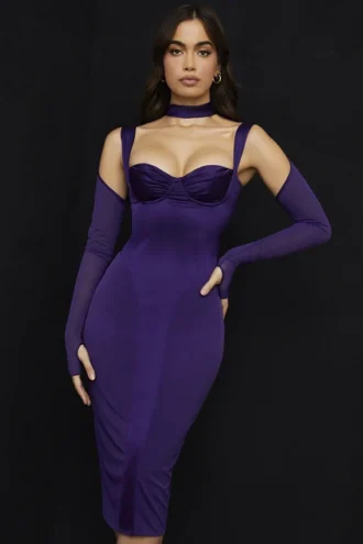 Talika Grape Korsetter Midi-kjoler