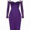 Talika Grape Korsetter Midi-kjoler