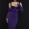 Talika Grape Korsetter Midi-kjoler
