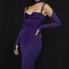 Talika Grape Korsetter Midi-kjoler