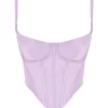 Tamsin Orchid Satin Korsetter