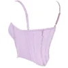 Tamsin Orchid Satin Korsetter