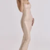 The Body Champagne Bandage Maxi Kjol – Begrenset utgave