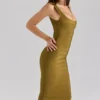 The OG Olive Midi Bandage Kjoler