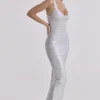 The OG Silver Bandage Maxi Kjol – Begrenset utgave