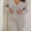 Tiggy Opal Marl loungewear-Jumpsuit