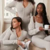 Tiggy Opal Marl loungewear-Jumpsuit