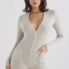 Tiggy Opal Marl loungewear-Jumpsuit