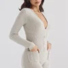 Tiggy Opal Marl loungewear-Jumpsuit