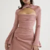 Toira Rose drapert korsetter-kjole