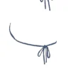 Tropez Deep Blue halterneck-Bikinier-Topper