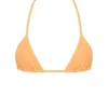 Tropez lys oransje halterneck-Bikinier-Topper