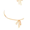 Tropez lys oransje halterneck-Bikinier-Topper