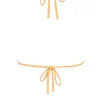 Tropez lys oransje halterneck-Bikinier-Topper