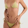 Tropez Olive halterneck-Bikinier-Topper