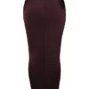 Vesper Rich Brown Maxi Skjørt